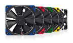 NOCTUA VENTILADOR CAJA NF-F12-PWM CH.BK.S, NF-F12 PWM CHROMAX.BLACK.SWAP, 120MM, 120X120X25MM, 12V, 1500RPM/300RPM, 22,4 DB(A), 93,4 M3/H, 2,61 MM H2O, 4 PINES, 6 COLORES - imagen 2
