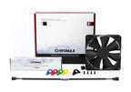 NOCTUA VENTILADOR CAJA NF-F12-PWM CH.BK.S, NF-F12 PWM CHROMAX.BLACK.SWAP, 120MM, 120X120X25MM, 12V, 1500RPM/300RPM, 22,4 DB(A), 93,4 M3/H, 2,61 MM H2O, 4 PINES, 6 COLORES - imagen 3