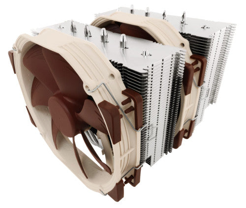 NOCTUA COOLER CPU NH-D15 MULTISOCKET 2XFAN A15, 6 HEATPIPES DUAL TOWER, 140MM FAN PWM, INTEL LGA1851, LGA1700, LGA1200, LGA1151, AMD AM5, AM4 - imagen 1