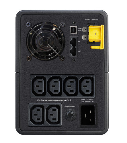 APC BX2200MI sistema de alimentación ininterrumpida (UPS) Línea interactiva 2,2 kVA 1200 W 6 salidas AC - imagen 2