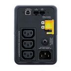 APC Back-UPS sistema de alimentación ininterrumpida (UPS) Línea interactiva 0,5 kVA 300 W 3 salidas AC - imagen 3
