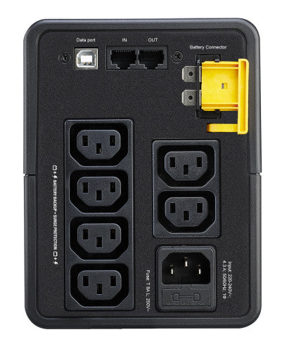 APC BX950MI sistema de alimentación ininterrumpida (UPS) Línea interactiva 0,95 kVA 520 W 6 salidas AC - imagen 2