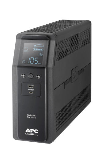 APC BACK UPS PRO BR 1200VA sistema de alimentación ininterrumpida (UPS) Línea interactiva 1,2 kVA 720 W 8 salidas AC - imagen 2