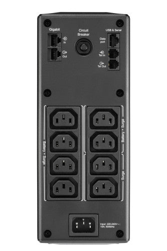 APC BR1300MI sistema de alimentación ininterrumpida (UPS) Línea interactiva 1,3 kVA 780 W 8 salidas AC - imagen 2