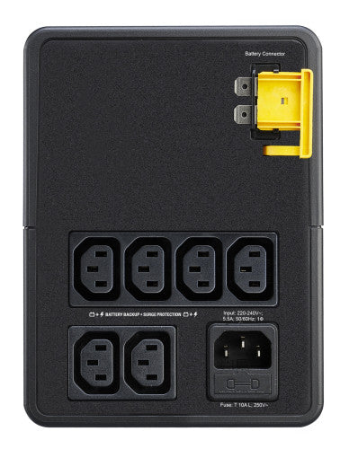 APC Easy UPS sistema de alimentación ininterrumpida (UPS) Línea interactiva 1,2 kVA 650 W 6 salidas AC - imagen 2
