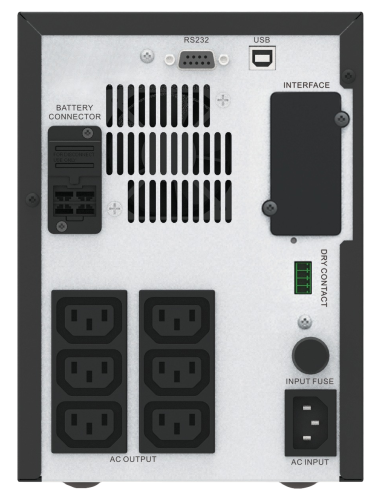 APC Easy UPS SMV sistema de alimentación ininterrumpida (UPS) Línea interactiva 1 kVA 700 W 6 salidas AC - imagen 2