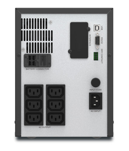 APC Easy UPS SMV sistema de alimentación ininterrumpida (UPS) Línea interactiva 2 kVA 1400 W 6 salidas AC - imagen 3