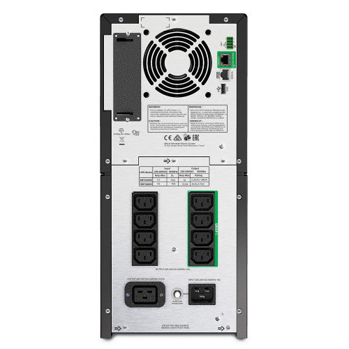 APC SMT3000IC sistema de alimentación ininterrumpida (UPS) Línea interactiva 3 kVA 2700 W 9 salidas AC - imagen 2