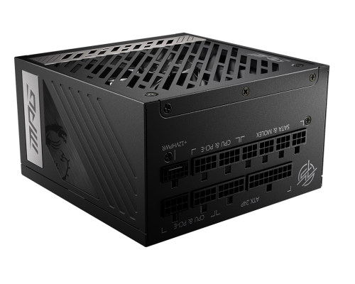 MSI MPG A1000G PCIE5 unidad de fuente de alimentación 1000 W 20+4 pin ATX ATX Negro - imagen 1
