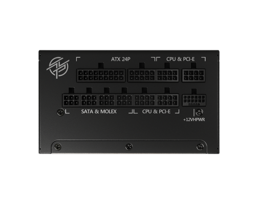 MSI MPG A1000G PCIE5 unidad de fuente de alimentación 1000 W 20+4 pin ATX ATX Negro - imagen 2