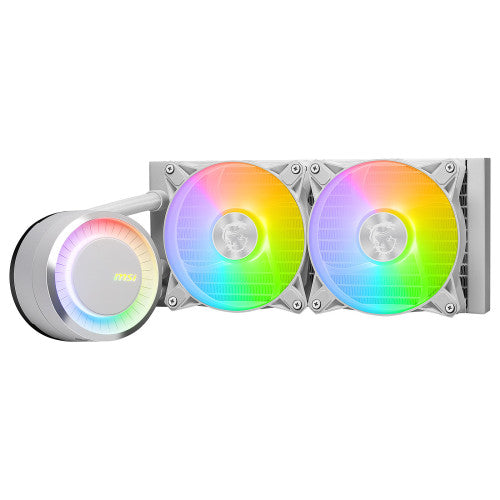 MSI MAG CORELIQUID E240 WHITE sistema de refrigeración para ordenador Placa base, Procesador Kit de refrigeración líquida 12 cm Blanco - imagen 3