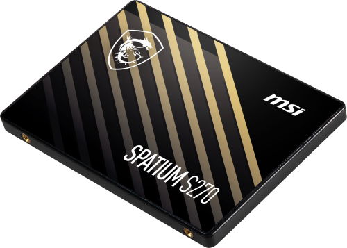 MSI SPATIUM S270 SATA 2.5 480GB unidad de estado sólido 2.5" Serial ATA III 3D NAND - imagen 1