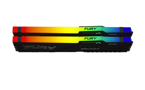 Kingston Technology FURY Beast RGB módulo de memoria 64 GB 2 x 32 GB DDR5 ECC - imagen 2