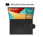LG PORTATIL (15ZD90R-V.AX55B) (Q3'23) GRAM/15.6"/INTEL CORE I5 13TH GEN/16 GB/512 GB/NO SO - imagen 3