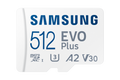 Imagen de Samsung Tarjeta Micro SDXC MB-MC512S 512GB Clase 3 V30 UHS-I Lectura 160 MB/s