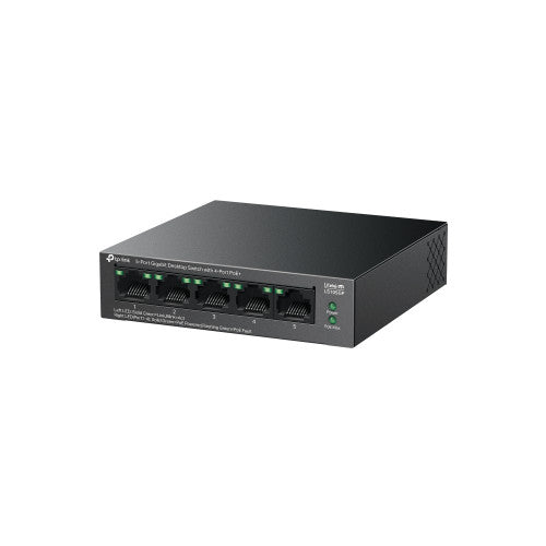 TP-Link Switch PoE LS105GP 5 Puertos Gigabit 4 PoE+ Modo Extend 250m - imagen 3