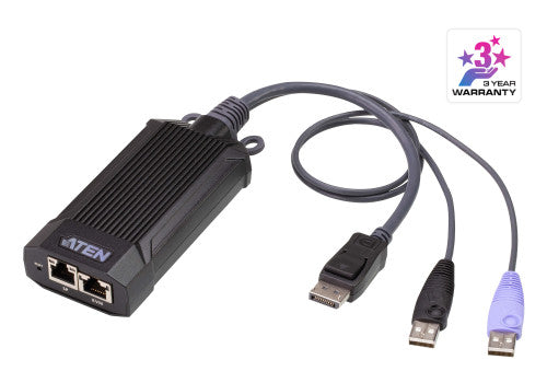 Imagen de ATEN KG9900T interruptor KVM Negro, Púrpura
