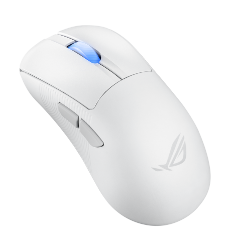ASUS ROG Keris II Ace Wireless AimPoint White ratón mano derecha RF Wireless + Bluetooth + USB Type-A Óptico 42000 DPI - imagen 2