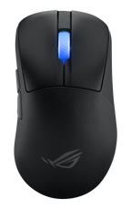 ASUS ROG Keris II Ace Wireless AimPoint Black ratón mano derecha RF Wireless + Bluetooth + USB Type-A Óptico 42000 DPI - imagen 1