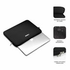 SUBBLIM BUSINESS LAPTOP SLEEVE NEOPRENE V2 11,6-12,5"BLACK - imagen 3