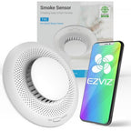 Ezviz Sensor de Humo CS-T4C-A0-BG Detección 360° ZigBee Alarma Sonora - imagen 2