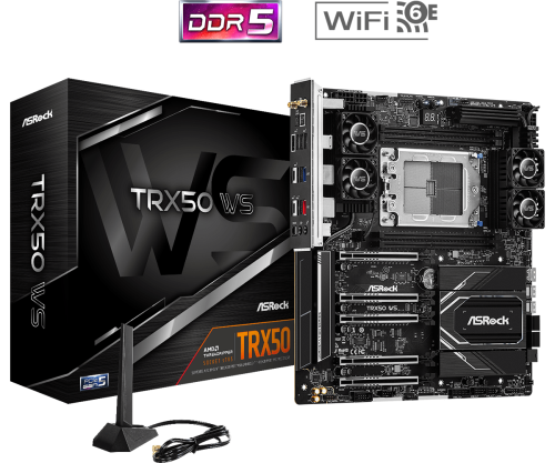 Asrock TRX50 WS AMD TRX50 Socket sTR5 ATX extendida - imagen 1