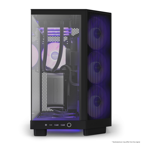 NZXT H6 Air Flow Midi Tower Negro - imagen 3