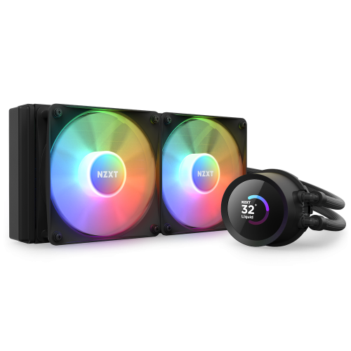 NZXT Kraken 240 RGB Procesador Sistema de refrigeración líquida todo en uno 12 cm Negro 1 pieza(s) - imagen 1
