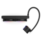 NZXT Kraken 240 RGB Procesador Sistema de refrigeración líquida todo en uno 12 cm Negro 1 pieza(s) - imagen 2
