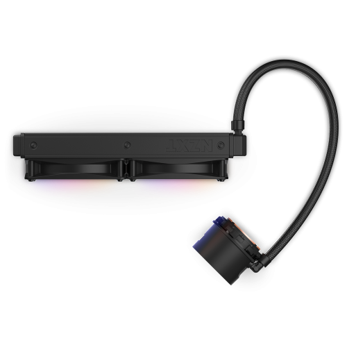 NZXT Kraken 240 RGB Procesador Sistema de refrigeración líquida todo en uno 12 cm Negro 1 pieza(s) - imagen 2
