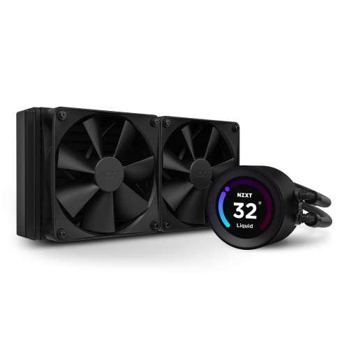 NZXT Kraken Elite 240 Procesador Sistema de refrigeración líquida todo en uno 12 cm Negro 1 pieza(s) - imagen 1