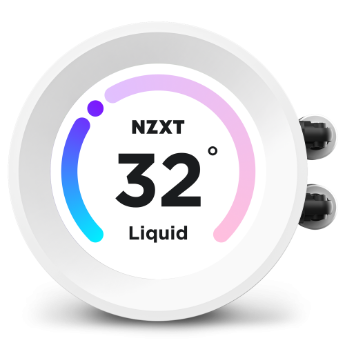 NZXT Kraken Elite 240 RGB Procesador Sistema de refrigeración líquida todo en uno 12 cm Blanco 1 pieza(s) - imagen 3