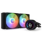 NZXT Kraken Elite 240 RGB Procesador Sistema de refrigeración líquida todo en uno 12 cm Negro 1 pieza(s) - imagen 1