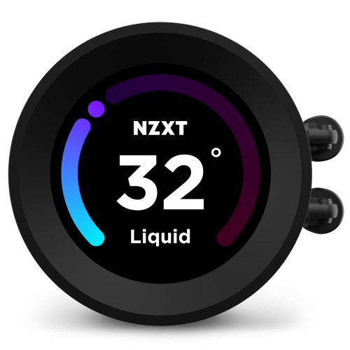 NZXT Kraken Elite 240 RGB Procesador Sistema de refrigeración líquida todo en uno 12 cm Negro 1 pieza(s) - imagen 3