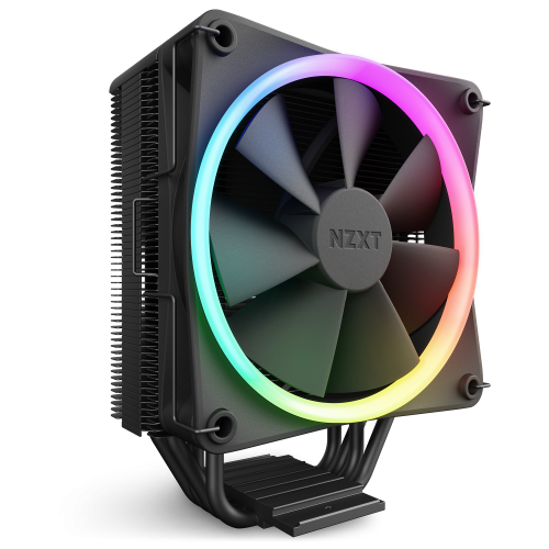 NZXT T120 RGB Procesador Refrigerador de aire 12 cm Negro 1 pieza(s) - imagen 1