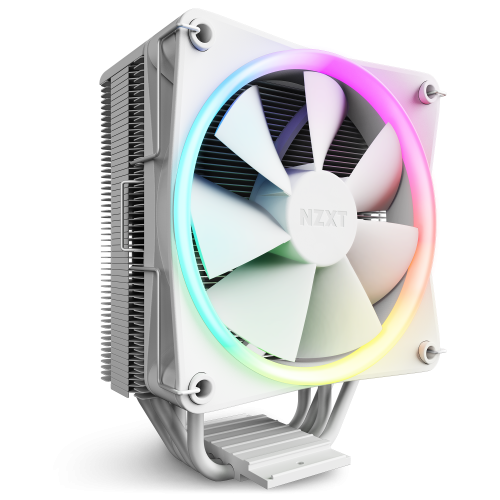 NZXT T120 RGB Procesador Refrigerador de aire 12 cm Blanco 1 pieza(s) - imagen 1