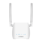 Strong 300M router inalámbrico Ethernet rápido Banda única (2,4 GHz) 4G Blanco - imagen 1