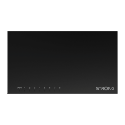 Strong SW8000M switch Gigabit Ethernet (10/100/1000) Negro - imagen 2