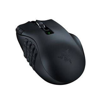 Razer Naga V2 HyperSpeed ratón mano derecha RF Wireless + Bluetooth Óptico 30000 DPI - imagen 1