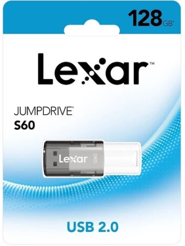 LEXAR 128GB JUMPDRIVE S60 USB 2.0 FLASH DRIVE - imagen 1