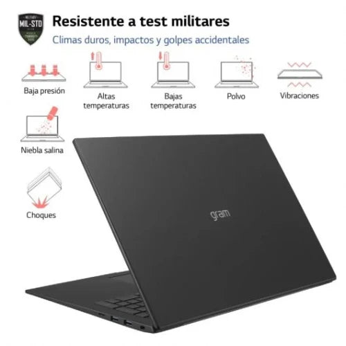 LG PORTATIL GRAM, 17", I7, 16 GB RAM, 512 SSD, WIFI 6 - imagen 3