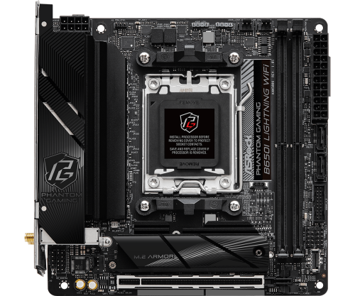 Asrock B650I Lightning WiFi AMD B650 Zócalo AM5 mini ITX - imagen 1
