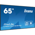 Iiyama MONITOR IIYAMA 65" (LH6575UHS-B1AG)3840X2160, UHD IPS PANEL, OPERACION 24/7 500CD/M, LANDSCAPE PORTRAIT, SIGNAL FAILOVER, SPEAKERS 2X 10W, MULTIPLE INPUTS (DVI-I (VGA), HDMI 3X), DP-OUT , USB 2.0 X2, WIFI, LAN, MEDIA PLAY USB PORT, CONTROL LAN / RS - imagen 1