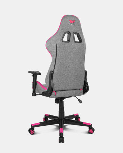 DRIFT DR90 PRO Silla para videojuegos de PC Asiento acolchado Gris, Rosa - imagen 2