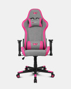 DRIFT DR90 PRO Silla para videojuegos de PC Asiento acolchado Gris, Rosa - imagen 3