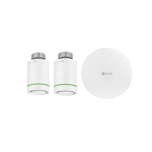 Imagen de Ezviz Kit Termostato Radiador Inteligente CS-T55/A3-A Seguridad Inalámbrica Monitorización en Tiempo Real