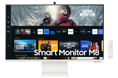 Imagen de Samsung Monitor Smart 32" 4K Ultra HD LED Altavoces Incorporados Ajuste de Altura
