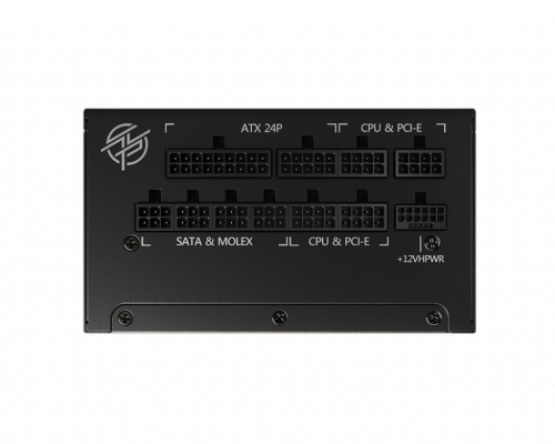 MSI MPG A850G PCIE5 unidad de fuente de alimentación 850 W 24-pin ATX ATX Negro - imagen 2