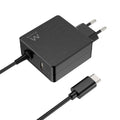 Ewent EW3978 cargador de dispositivo móvil Portátil Negro Corriente alterna Carga rápida Interior - imagen 1