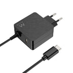 Ewent EW3979 cargador de dispositivo móvil Portátil Negro Corriente alterna Carga rápida Interior - imagen 1